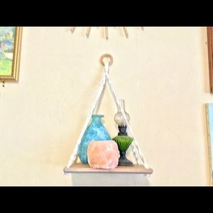 Macrame Wall Hanging Shelf / Plant Hanger